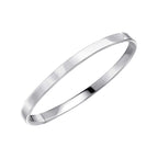 Beginnings Plain Hinged Bangle