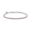 Diamonfire Small Zirconia Charm Tennis Bracelet