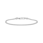 Diamonfire Round Cut Zirconia Tennis Bracelet