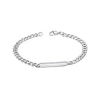 Fred Bennett Chain Bracelet with Engravable Bar