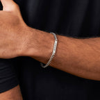 Fred Bennett Chain Bracelet with Engravable Bar