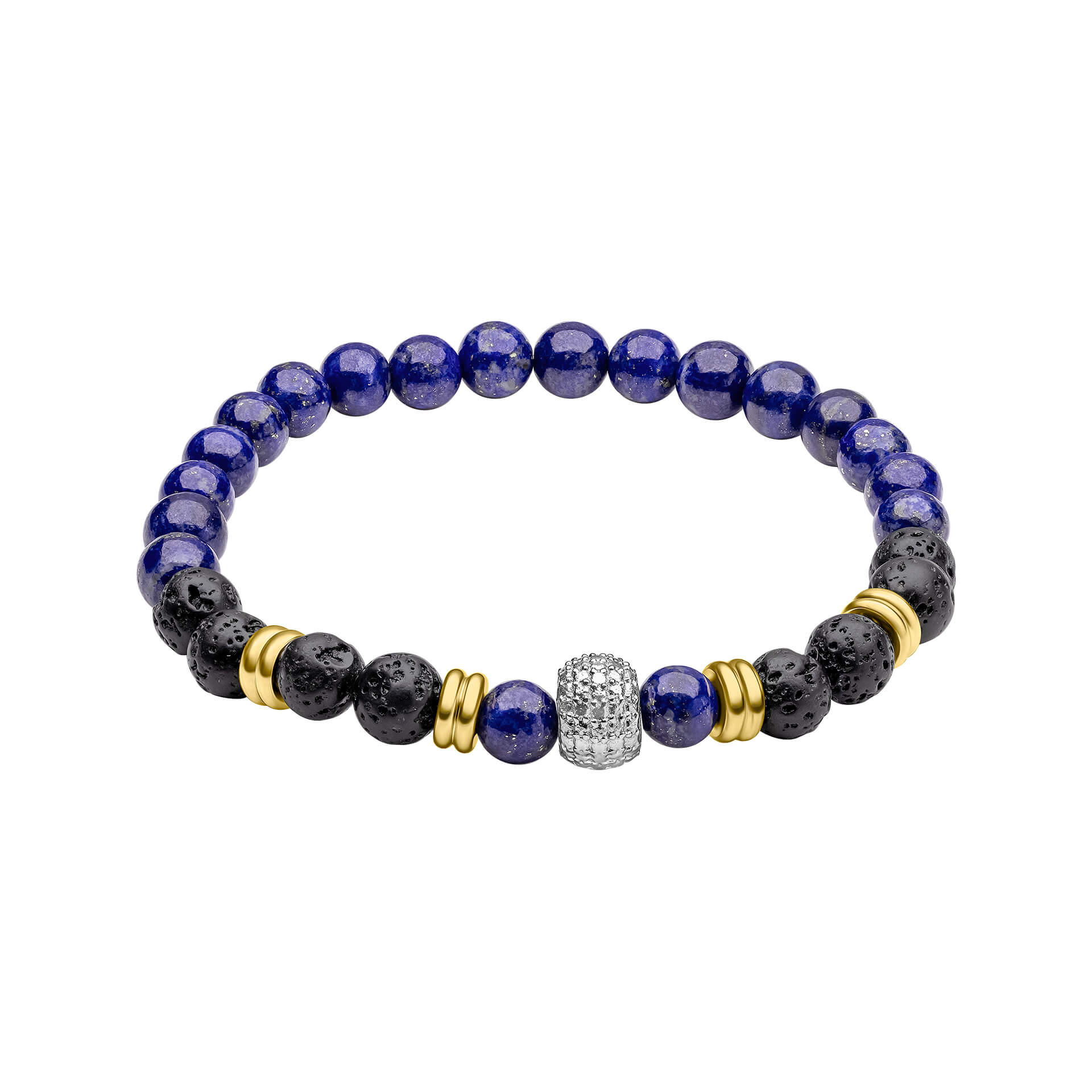 Fred Bennett Smaller Fit Lava Bead Bracelet