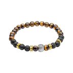 Fred Bennett Smaller Fit Lava Bead Bracelet