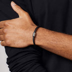 Fred Bennett Father and Son Matching Braided Leather Bracelet