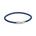 Fred Bennett Braided Leather and Hook Clasp Bracelet