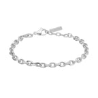 Fred Bennett Stainless Steel Cable Link Bracelet