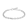Fred Bennett Stainless Steel Cable Link Bracelet