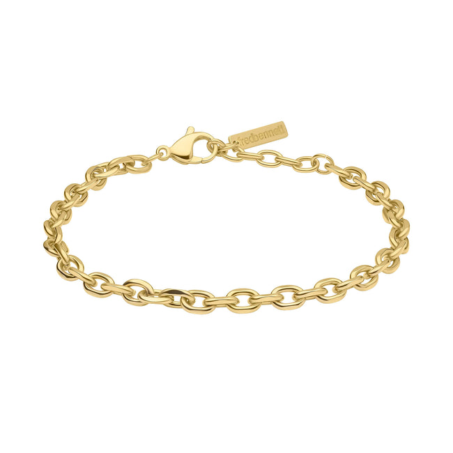 Fred Bennett Stainless Steel Cable Link Bracelet