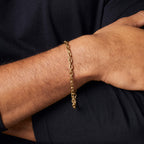Fred Bennett Stainless Steel Cable Link Bracelet