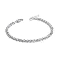 Fred Bennett Smaller Fit Stainless Steel Wheat Chain Bracelet