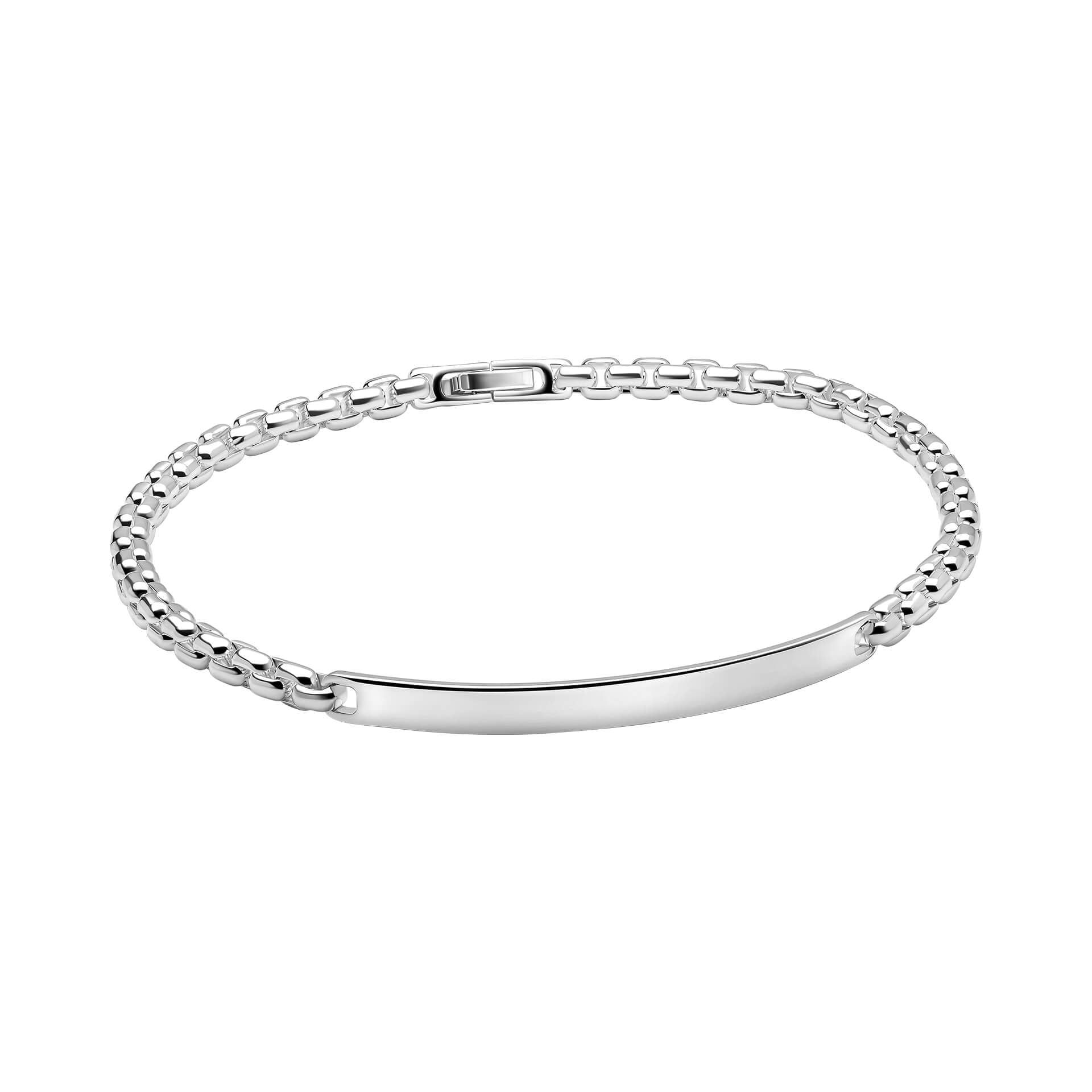 Fred Bennett Classic Chain Bracelet with ID Bar