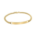 Fred Bennett Curb Chain Bracelet with ID Bar