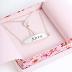 Laura Ashley Silver Kids Rosmere Love Heart Toggle Bracelet