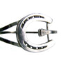 Silver Steed Big Horseshoe Bangle