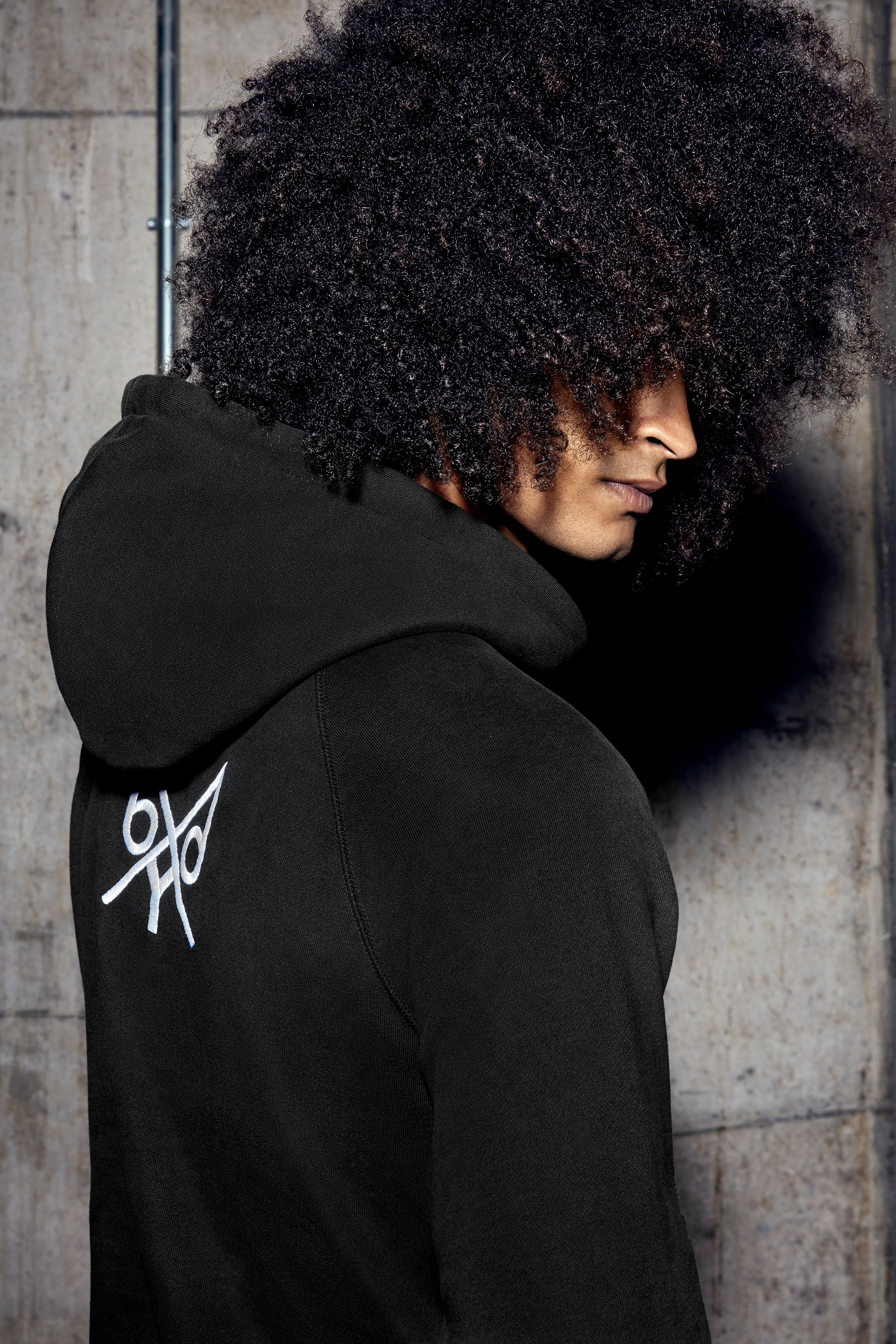 Sweat à capuche « The Best Boy » | Noir
