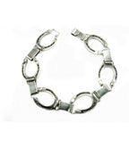 Silver Steed Horseshoe Bracelet 2