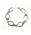 Silver Steed Horseshoe Bracelet 2