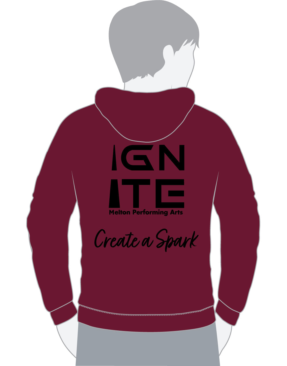 Sudadera con capucha y cremallera SMB Ignite