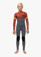 Vissla 7 Seas Boys Raditude 3-2 Full Chest Zip Wetsuit