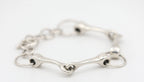 Silver Steed Large All About Snaffle Bracelet 3
