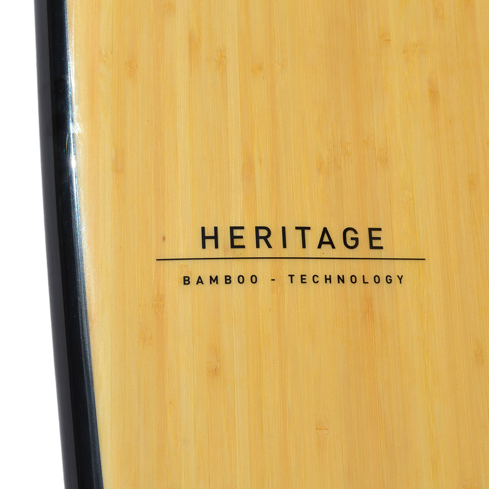 9ft Bamboo Round Pin Tail Longboard Surfboard (FINS Included)