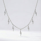 Beau Lightning Necklace | 925 Sterling Silver