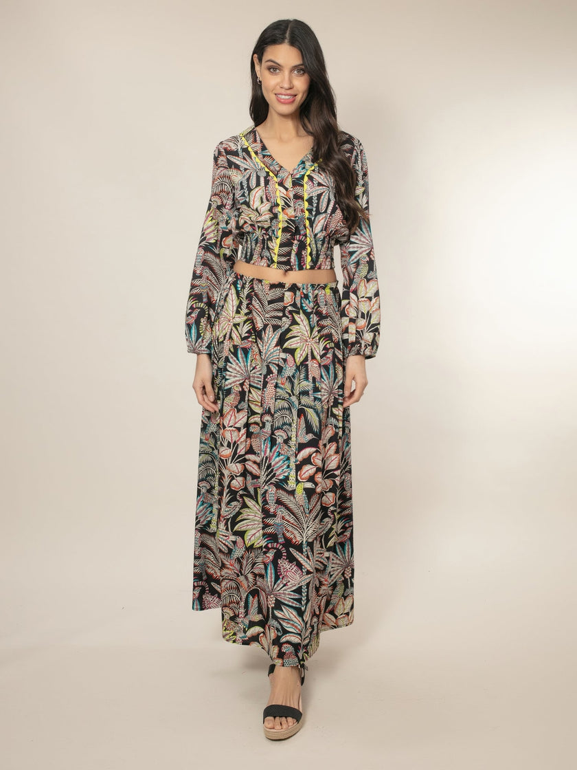 Bexley Skirt - Black Mix