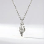 Billie Fingers Crossed Necklace | 925 Sterling Silver