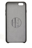 iPhone 6 Plus Case, Black Leather