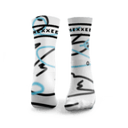 Squiggle Lines Padel Socks