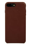 Funda para iPhone 7/8 Plus, piel marrón