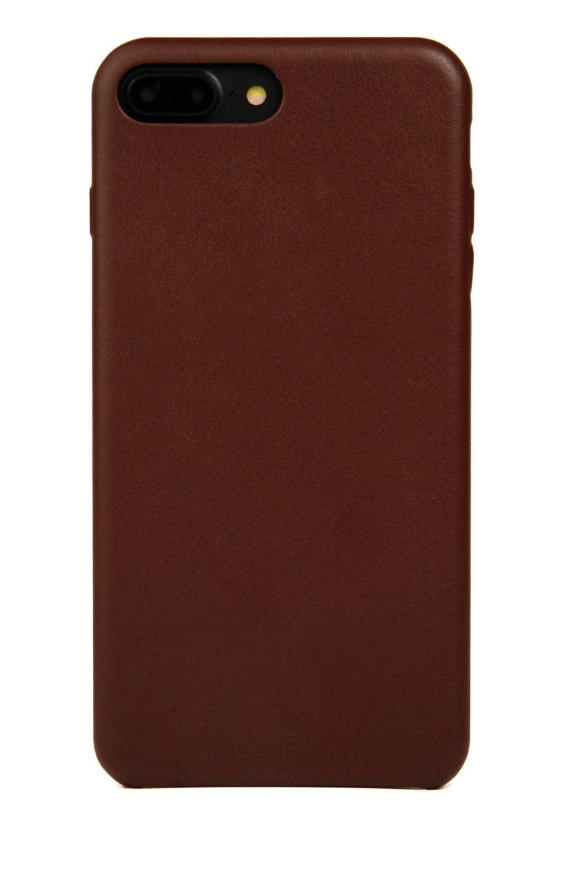 Funda para iPhone 7/8 Plus, piel marrón