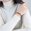 Silver Soho Diamond Cord Bracelet