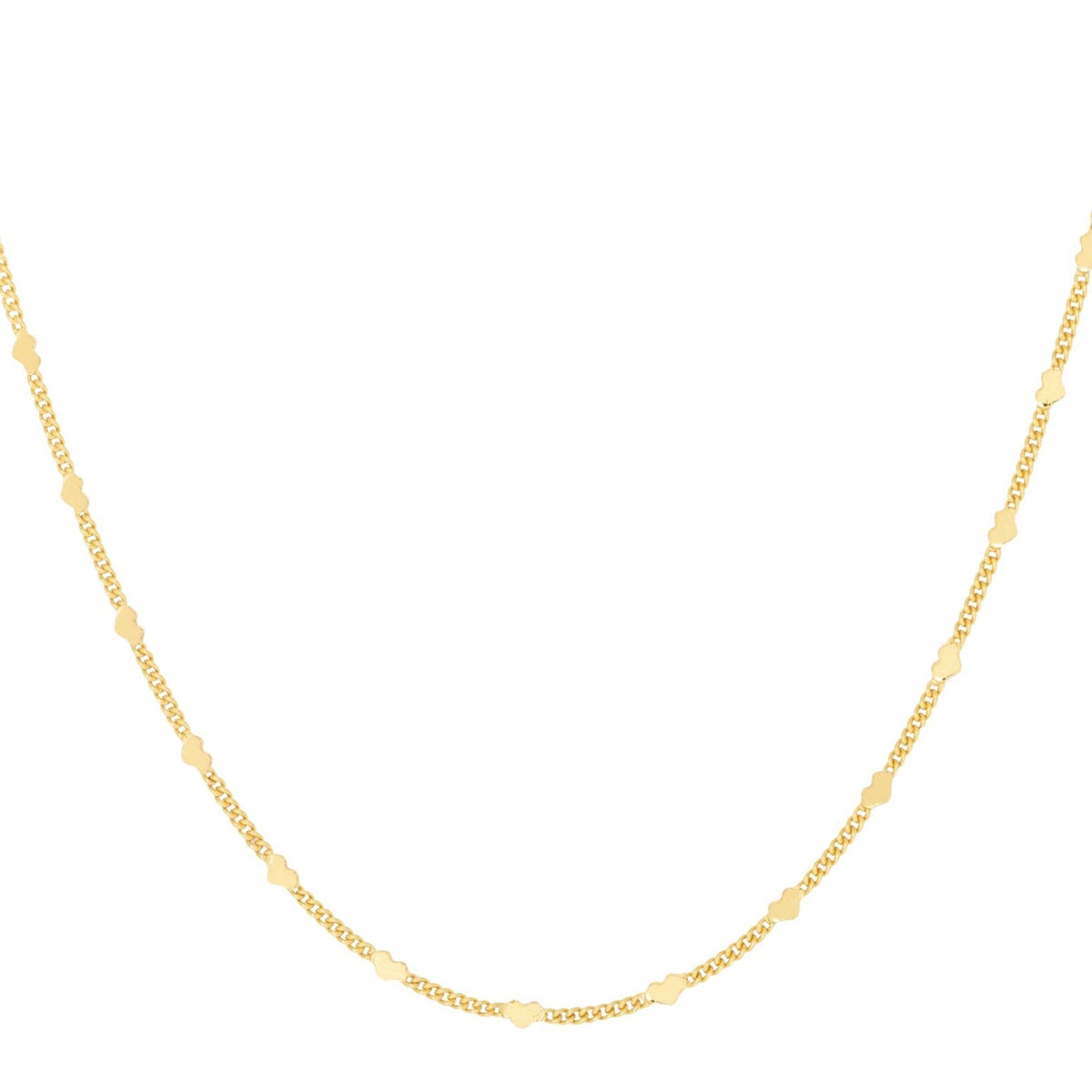 Heart Dainty Chain Gold