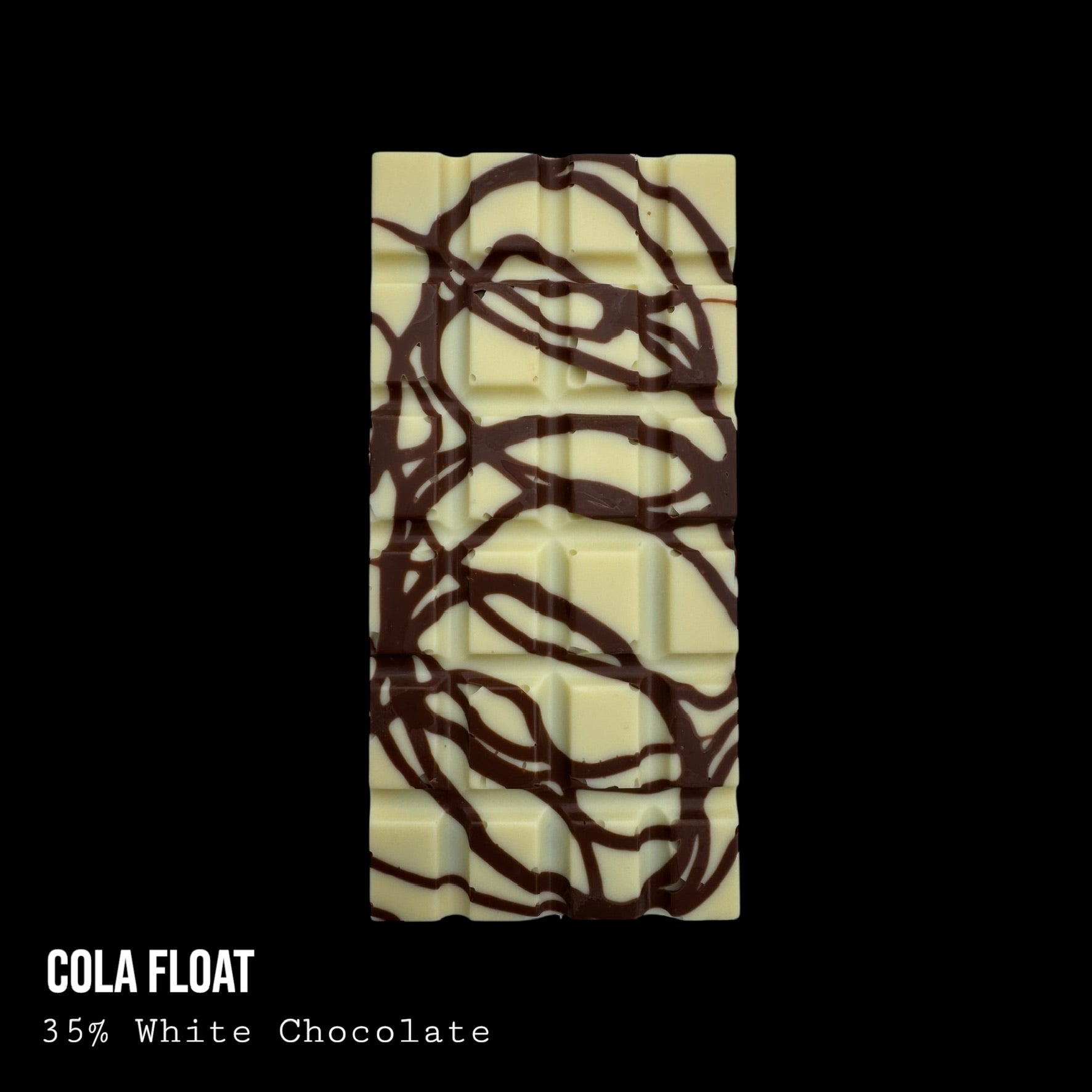 Cola Float White & Milk Chocolate with Cola & Vanilla Cream Dessert Bar 240g
