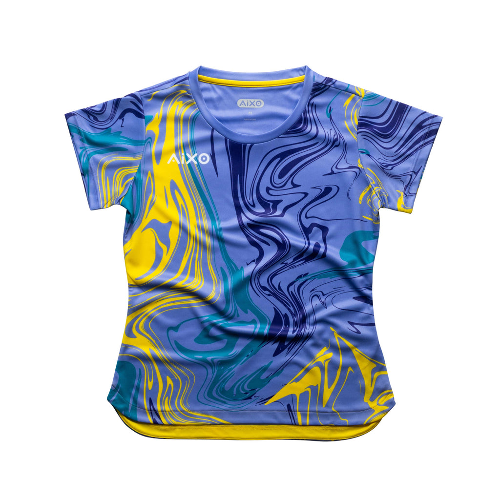 Aixo Chrome Womens Top Lilac