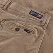 Cleveland slim fit mens chino in Mushroom