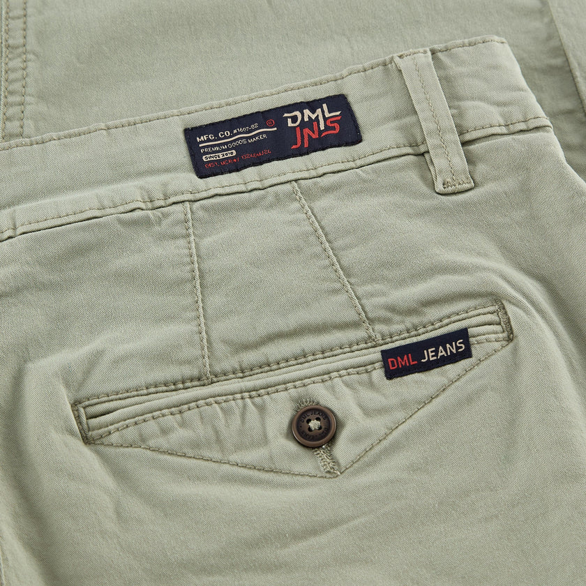 Cleveland slim fit mens chino in Sage