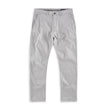 Cleveland slim fit mens chino in Silver