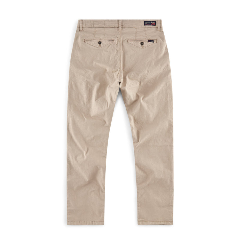 Cleveland slim fit mens chino in Stone