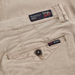 Cleveland slim fit mens chino in Stone