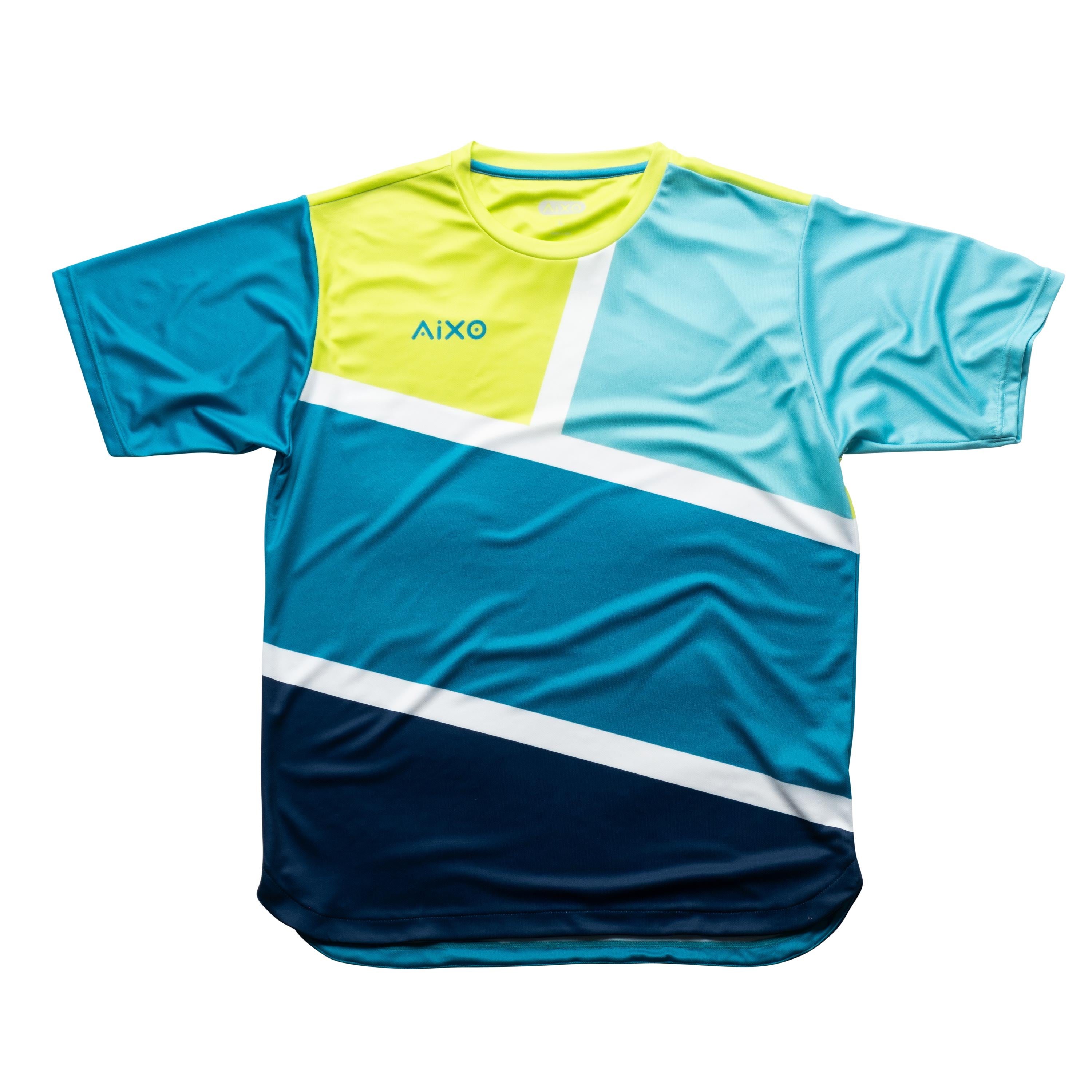 Aixo Court Mens Top Teal