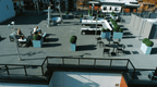 Rubber Rooftop Flooring Tiles
