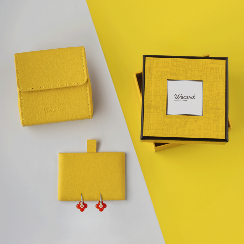 Golden Clover Earrings