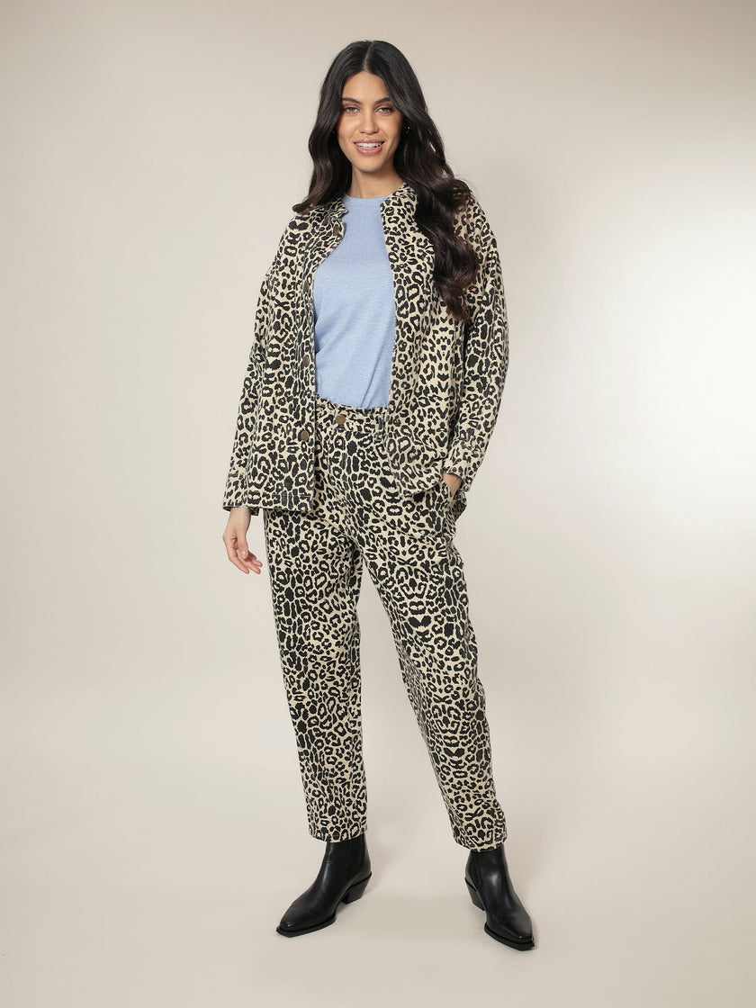 Pantalon Caroline - Mélange neutre