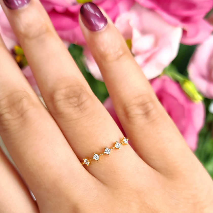 Celeste Ring in Gold