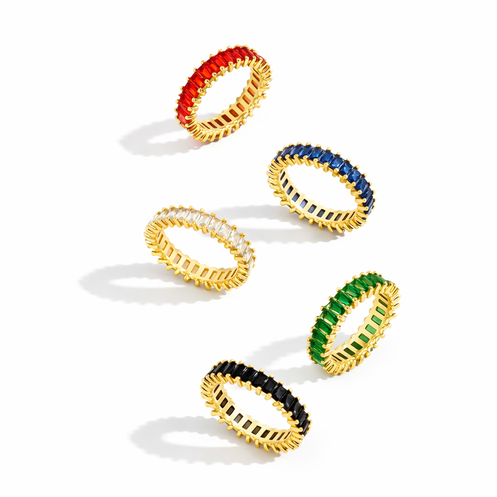 Anillo llamativo Aurea Color Stone