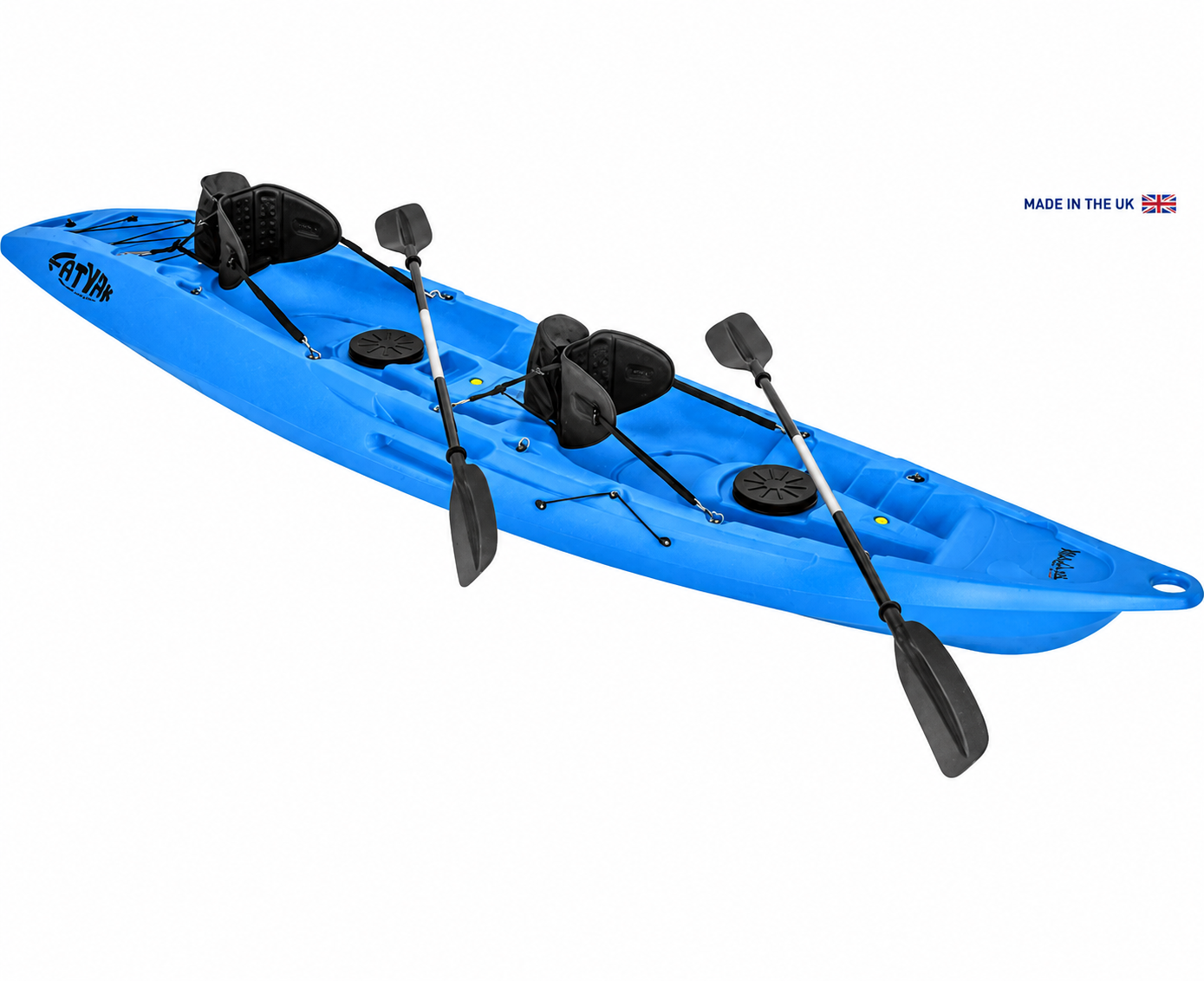 Mahee Double Seater Kayak Blue Package Deal