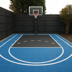 Mini Basketball Court Flooring with Court Markings | Includes Court Markings