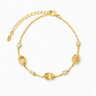 Citrine Bracelet in 18k Gold Vermeil